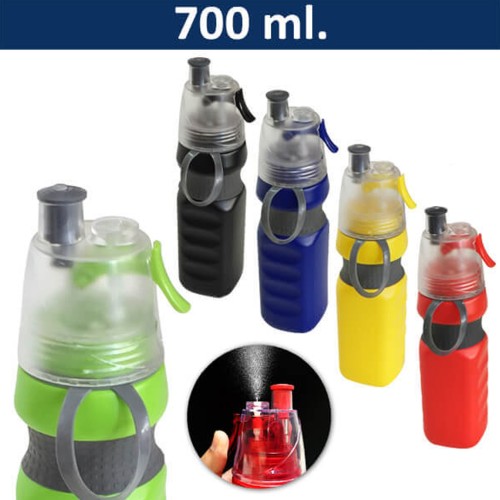 Botella Plástica con Rociador M22
