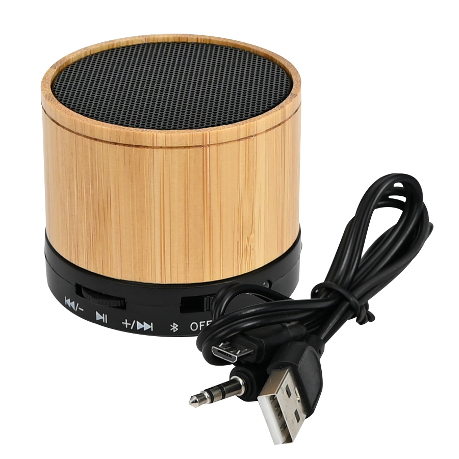 Parlante Altavoz Bluetooth de Bamboo 