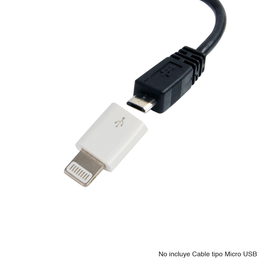 Adaptador Micro USB / i-phone