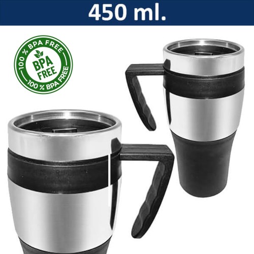 Mug Tazón Acero Inoxidable Termico M12