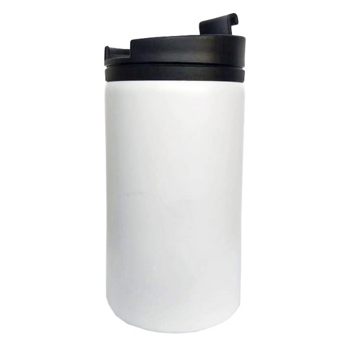 Mug Tazón Acero Inoxidable Termico / Plástico M14