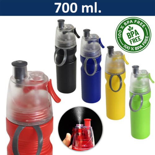 Botella Plástica con Rociador M23