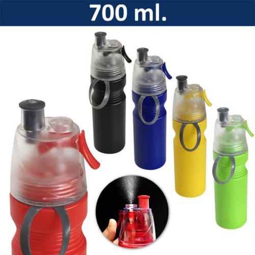 Botella Plástica con Rociador M23